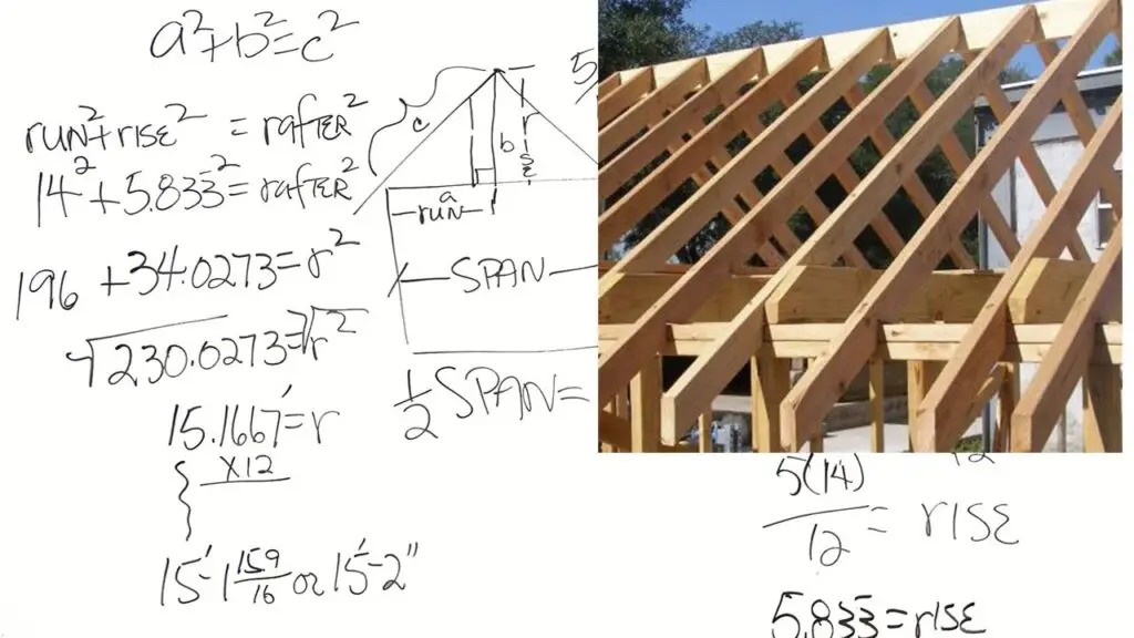 How to calculate rafter length? 