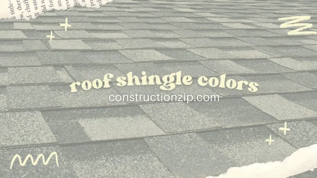 Colored Roof shingles – Roof shingles colors most popular