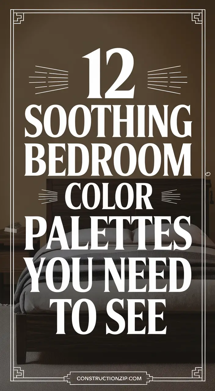 12 Gorgeous Color Palettes for a Calm and Serene Bedroom