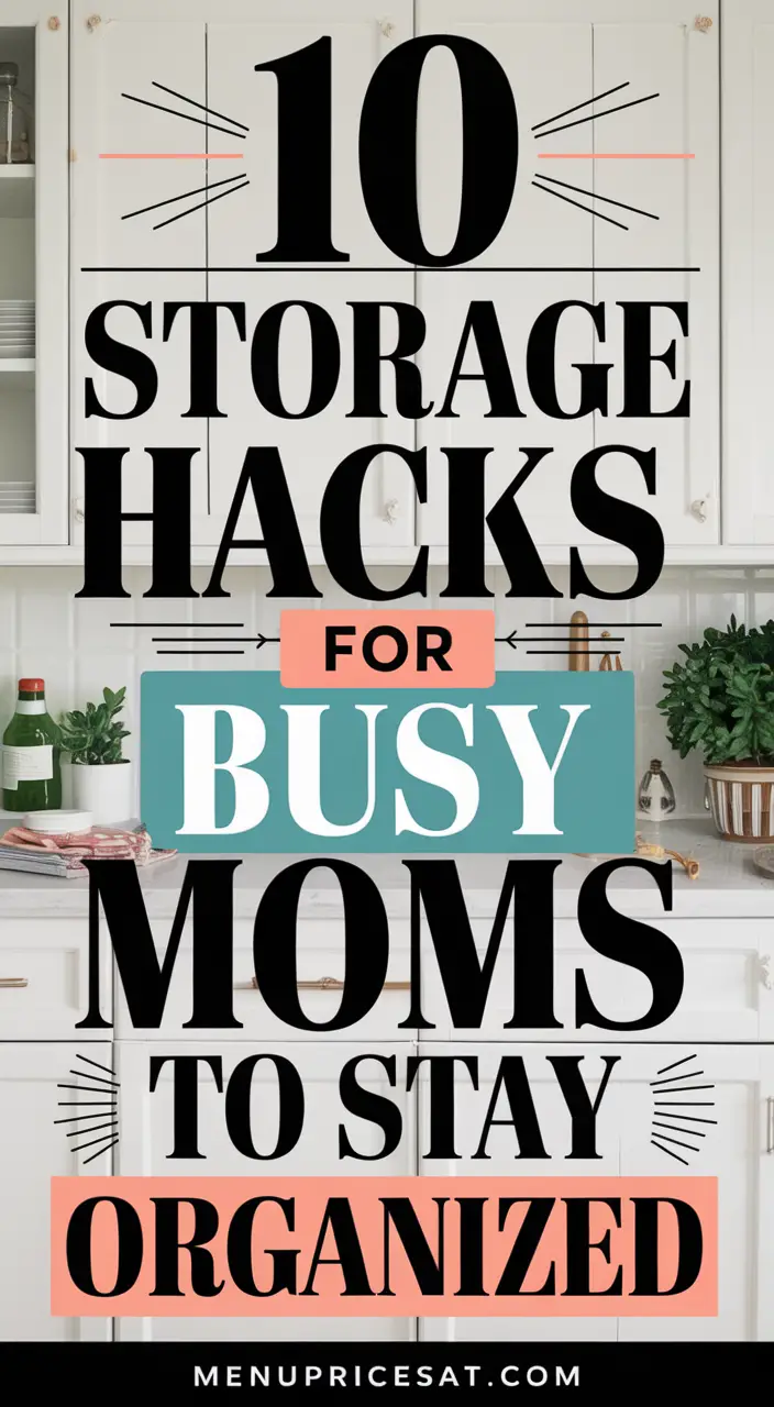 10 Simple Storage Solutions for Busy Moms
