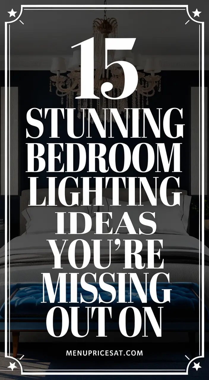 15 Gorgeous Bedroom Lighting Ideas to Try This Year