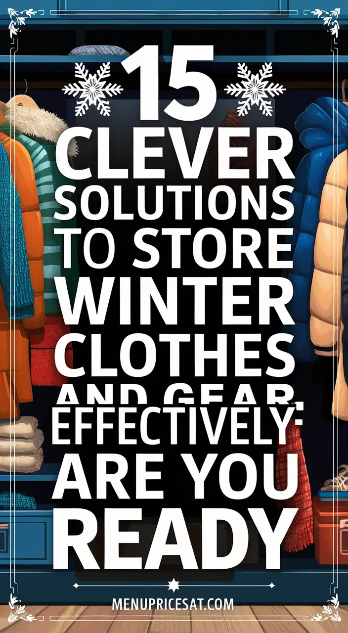 15 Smart Ways to Store Your Winter Gear