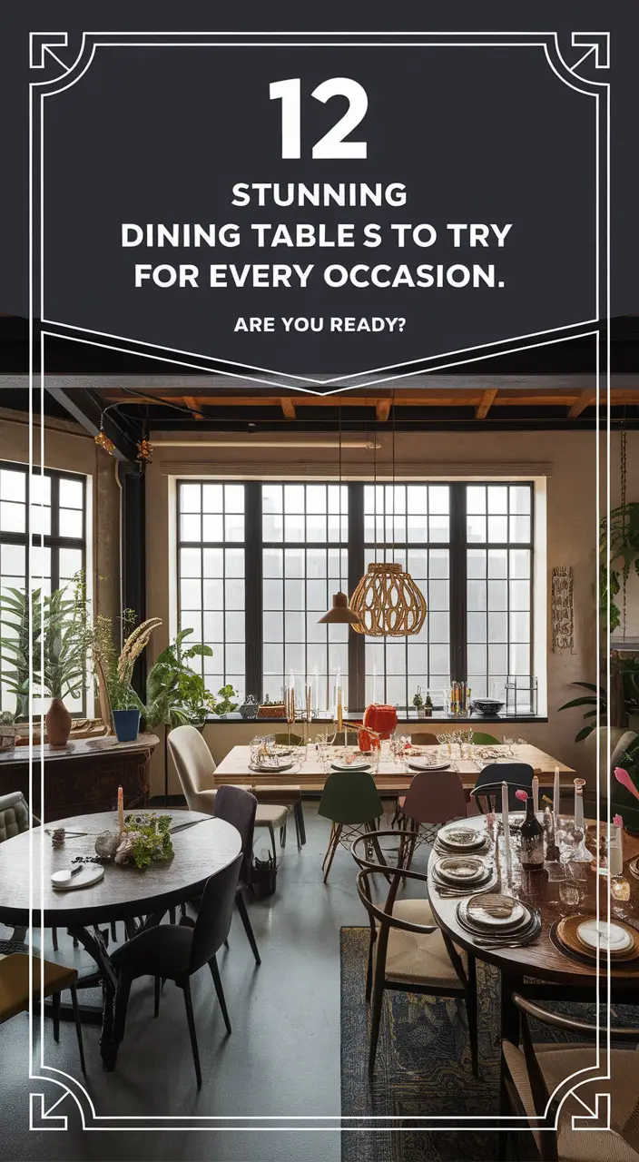 12 Gorgeous Ways to Style Your Dining Table for Any Occasion