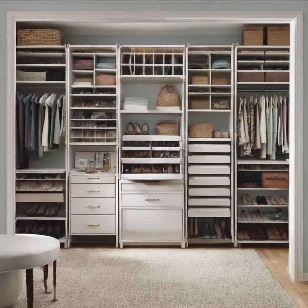 15 Brilliant Closet Organization Ideas