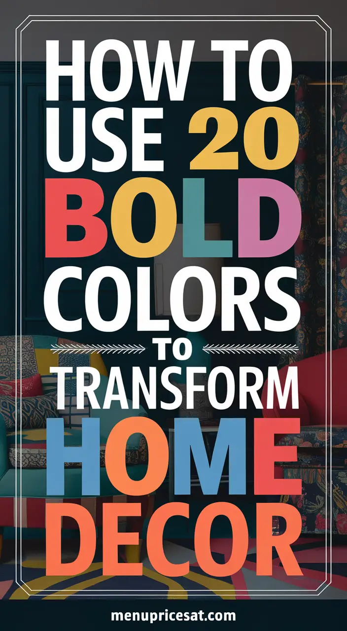 20 Stylish Ways to Use Color in Your Home